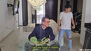 so i cut a deal with stepson to bang my wife, keeping my trans girlfriend secret.