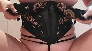 Natural tits, hard clit, and big ass - a sensual experience