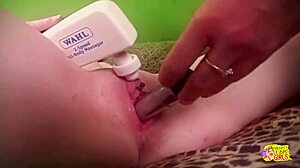 Sensual solo masturbation leads to passionate lesbian sex