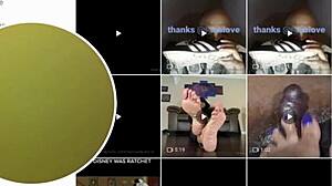 A small cock gets a sensual massage with erotic footwork from a beautiful woman