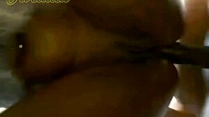 Yo, just pounding that black latina's tight ass on Valentine's Day!