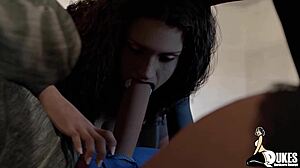 Freaky Co-Eds Lick and Suck BBC in Wild 3D Action