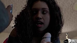 Freaky Co-Eds Lick and Suck BBC in Wild 3D Action