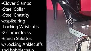 Sissy Selfbondage Prep Goes Wild with Big Black Cock and Toys. I Dunno How I Got Into This Mess!