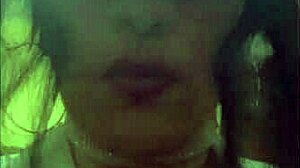 Video call with a busty trans whore
