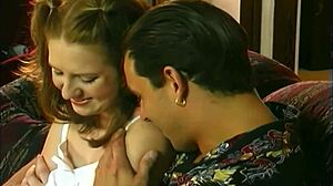 Julia’s boyfriend fingered and fucked her ass passionately