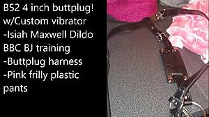 Sissy Selfbondage Prep Goes Wild with Big Black Cock and Toys. I Dunno How I Got Into This Mess!