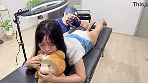 Cute Girl Seduces Her Tattoo Artist