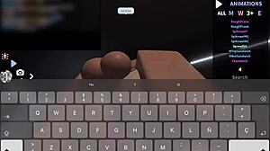 Gringa got her Latina ass fucked hard in Roblox