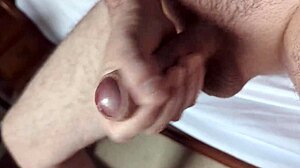 The first thing I do in the morning is jerk off my balls