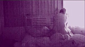 Amateur couple banging hard with loud moans, brunette girlfriend and boyfriend in action