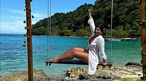 Ebony black woman craves a stranger's massive cock for fun