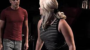 Blonde Milf Stepmom Submits to Kinky Sex with Stepson