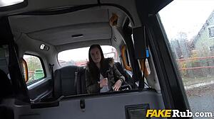 A Special Taxi Ride for Slutty Little Elisa in Public