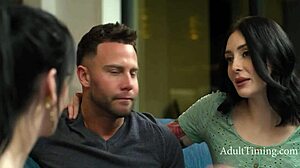 Pregnant cuck wife Anna De Ville grinds hard with Seth Gamble in cheating fantasy