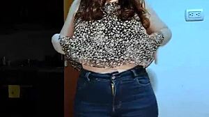 I Caught My Wife Using Her Big Dildo In The Shower