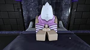 Rough Sex with a Furry in Roblox P Featuring Wild Doggystyle Action
