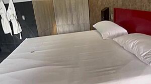 holy crap! stepmother karen sleent lures stepson to her new house. he slams her curvy ass with his big cock till he bursts inside!