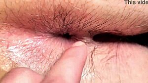 Exclamatory-Provocative Fill Her Hairy Ass With Intense Anal Sex and Creampie! Wow, What a Gaping Slut She Is!