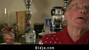 Two Sick Grandpas Get Blowjob and Anal from Teen Nurse