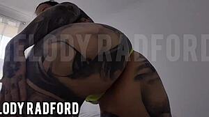 Wow! Slutty Melody Radford Twerks and Teases with Her Juicy Curves!