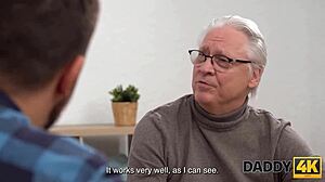 old man indulges in vices with son's girlfriend