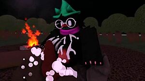 whorblox ralsei gets fucked hard in furry action