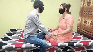 Pakistani Hot Bhabhi Fucked Hard on Bed in Hindi Audio!