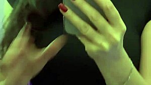 In the club, I decided to fuck my pussy